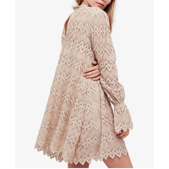 Free People lace tunic top / dress - Picture 3 of 10